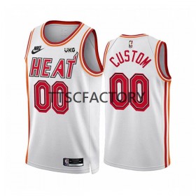 Dres Miami Heat Prilagođeni Nike 2022-23 Classic Edition Bijela Swingman - Muške